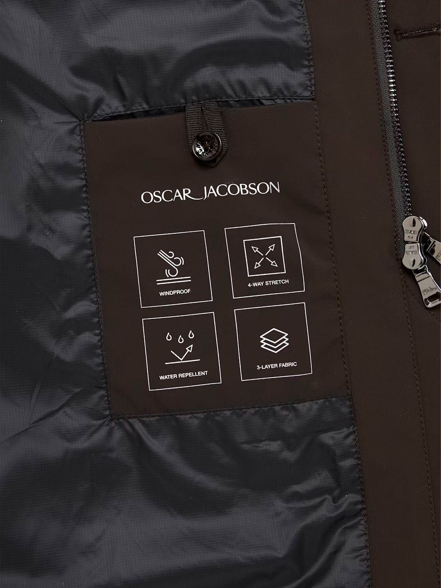 Car Coat i Nylon - Stenströms Store