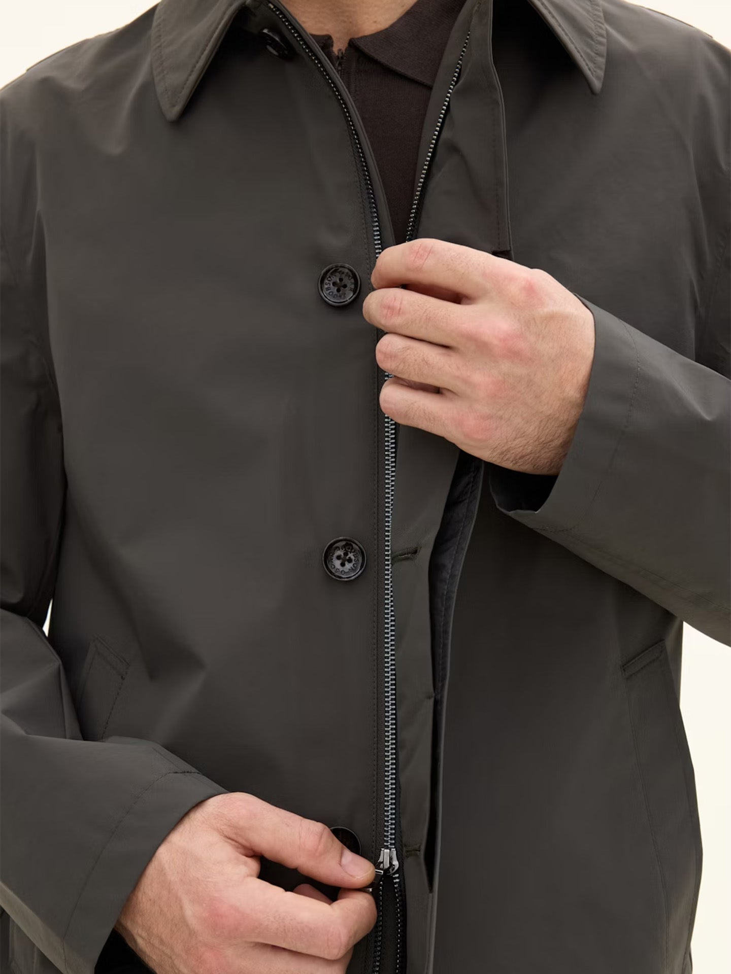 Car Coat i Nylon - Stenströms Store