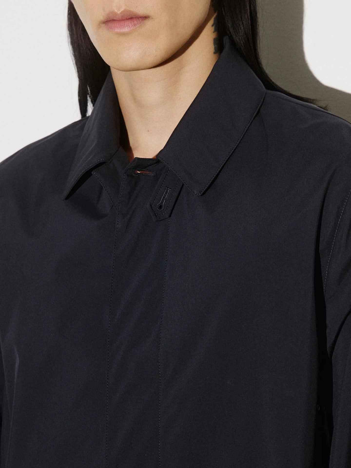 Navy Packable Milano Coat