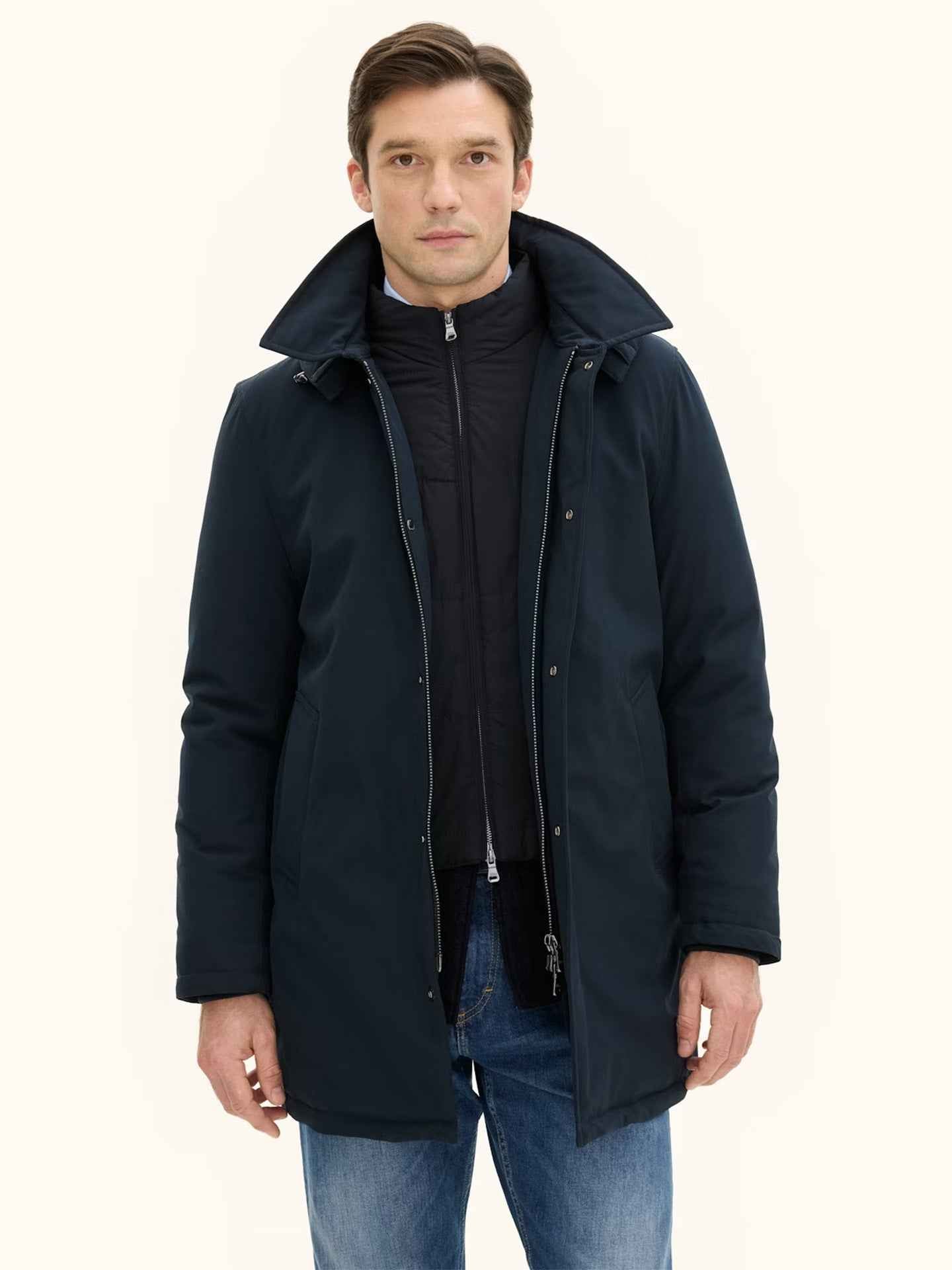 Slim Fit Teknisk Parkas