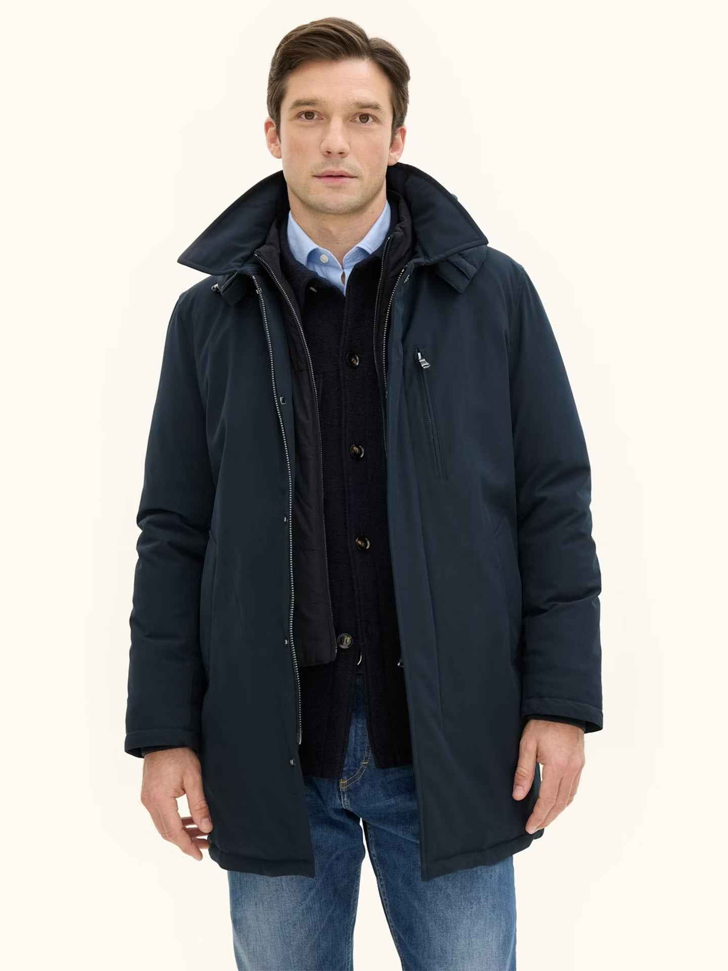 Slim Fit Teknisk Parkas