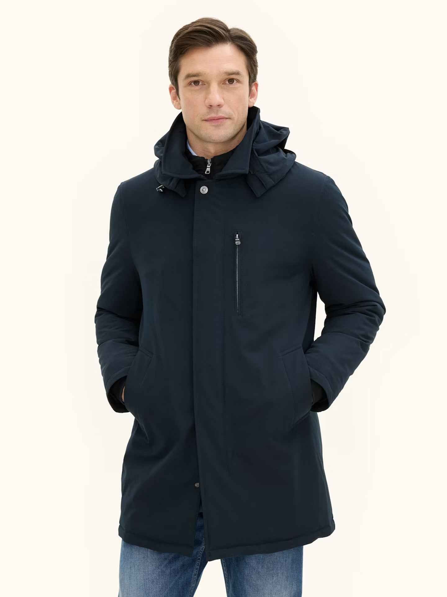 Slim Fit Teknisk Parkas