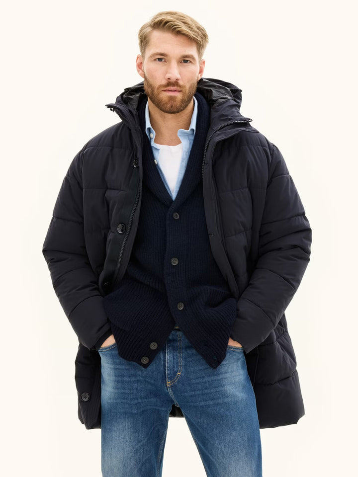 Regular Fit Vadderad Parkas - Stenströms Store
