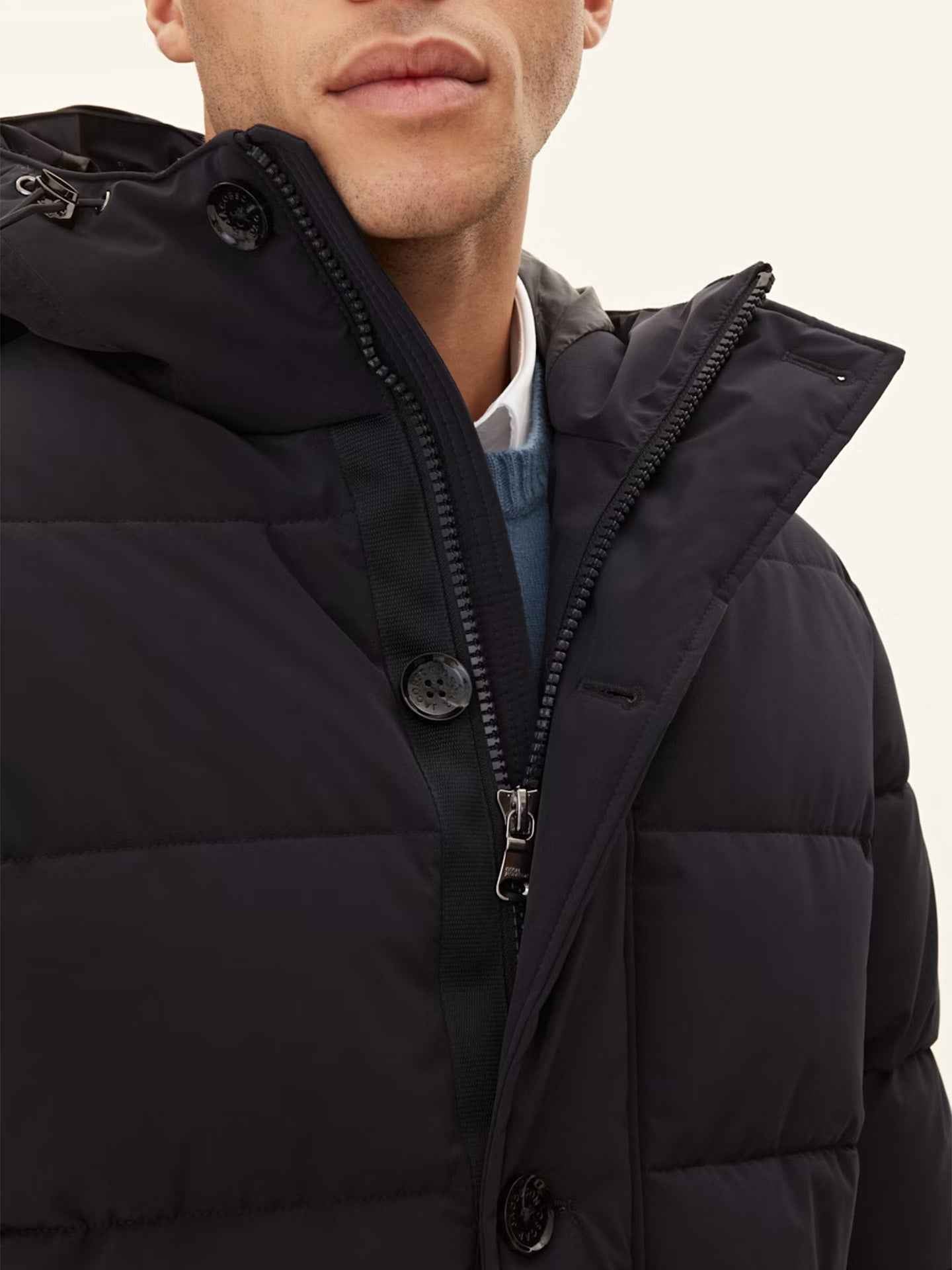 Regular Fit Vadderad Parkas