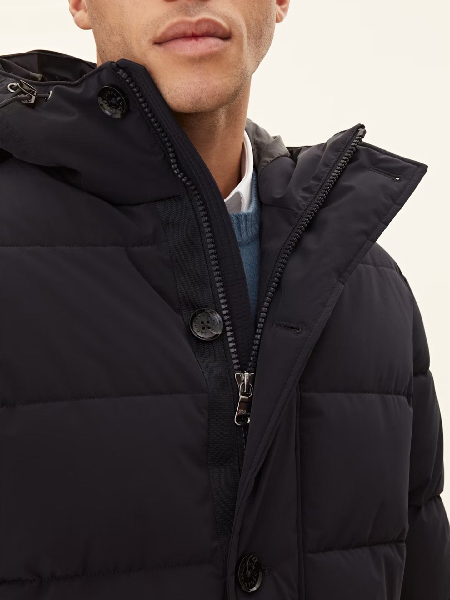 Regular Fit Vadderad Parkas - Stenströms Store