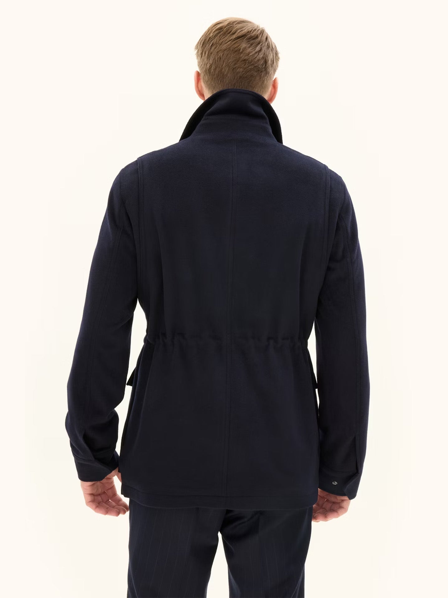 Fältjacka i borstad ull - Stenströms Store