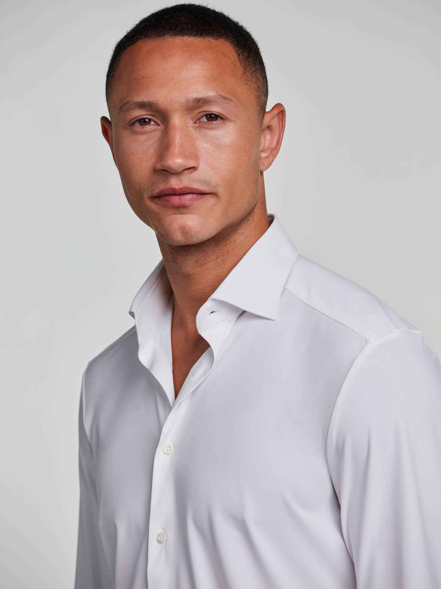 Slimline Jerseyskjorta