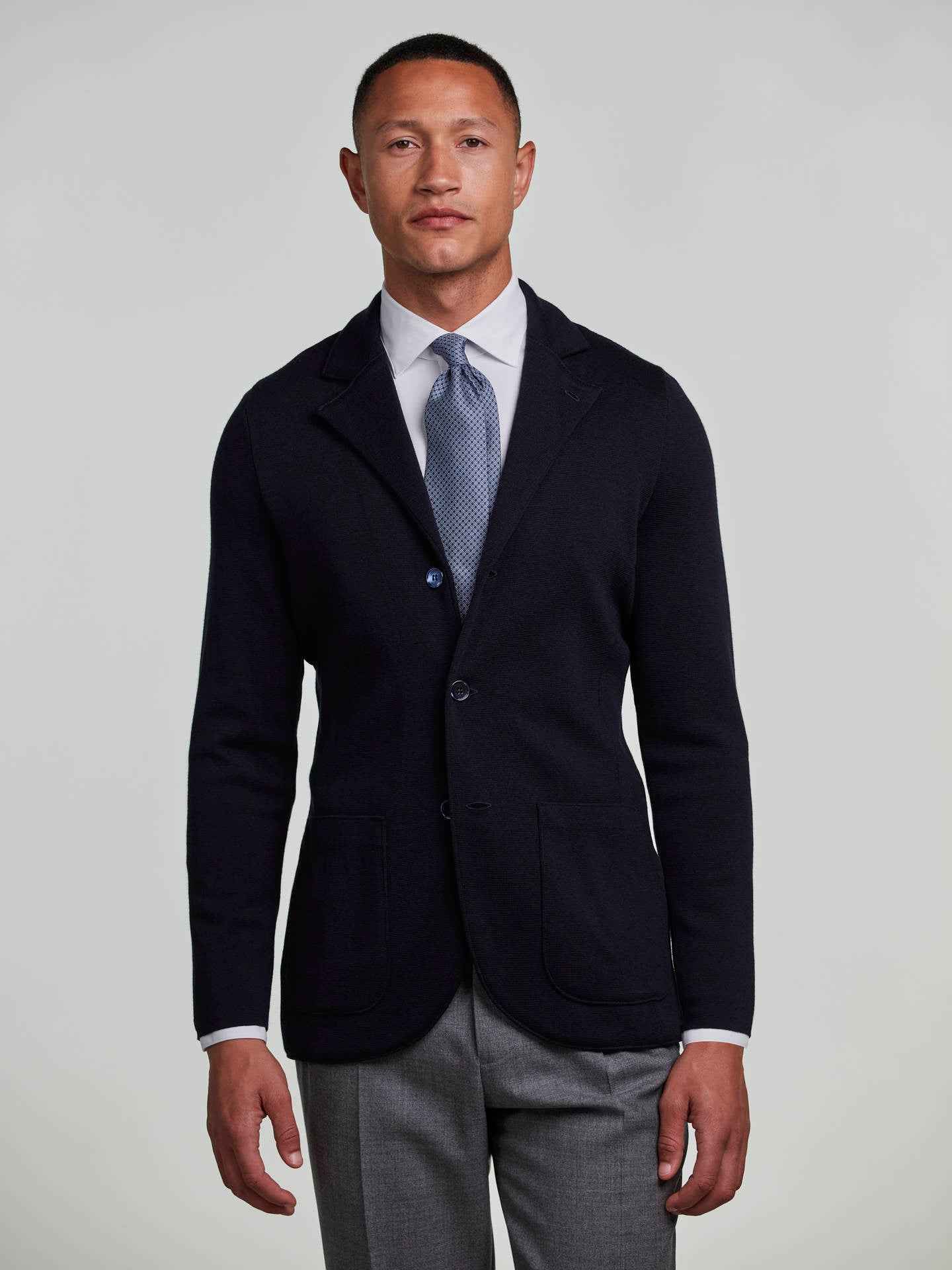Slimline Jerseyskjorta