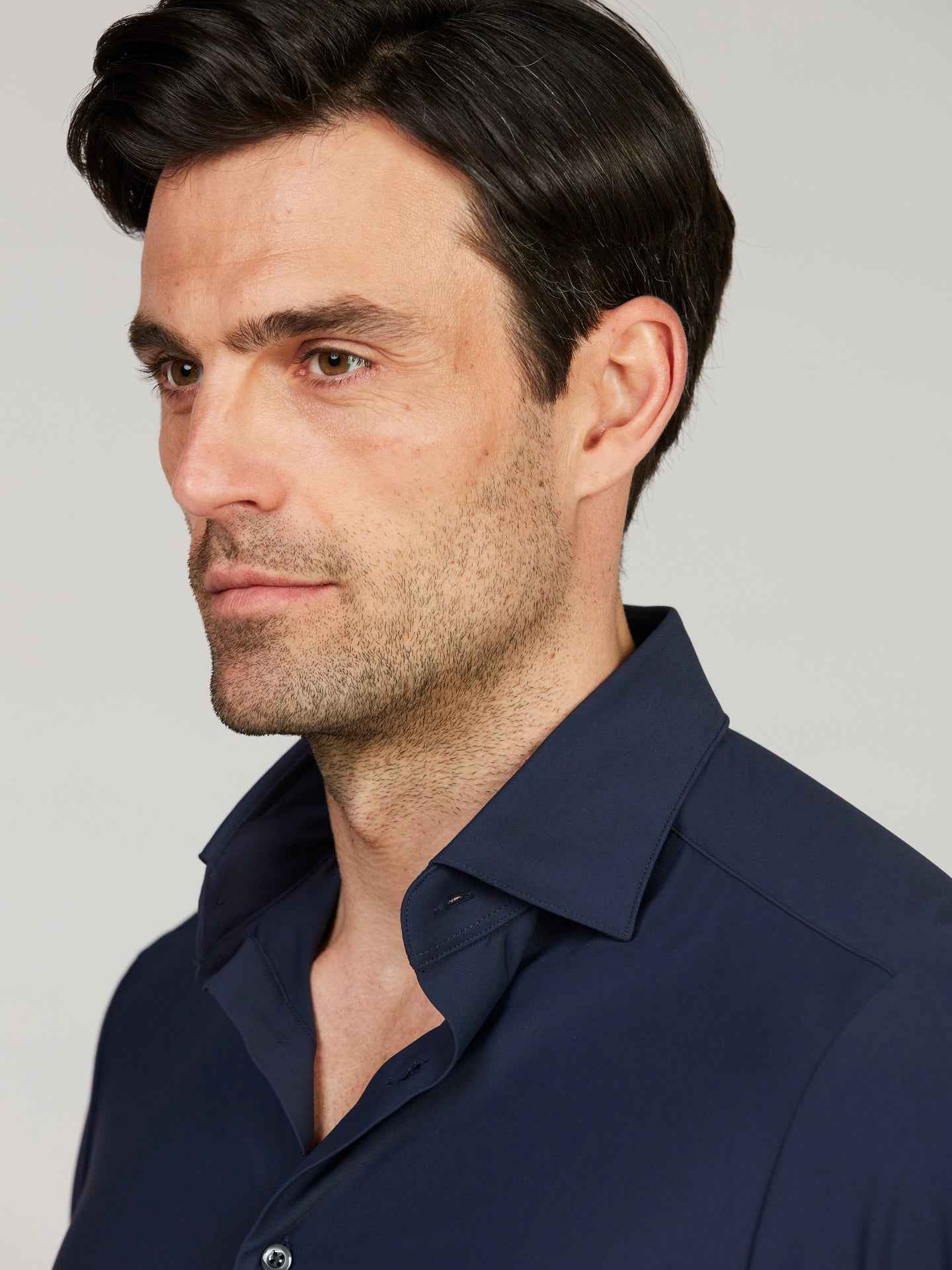 Mörkblå Active Jerseyskjorta