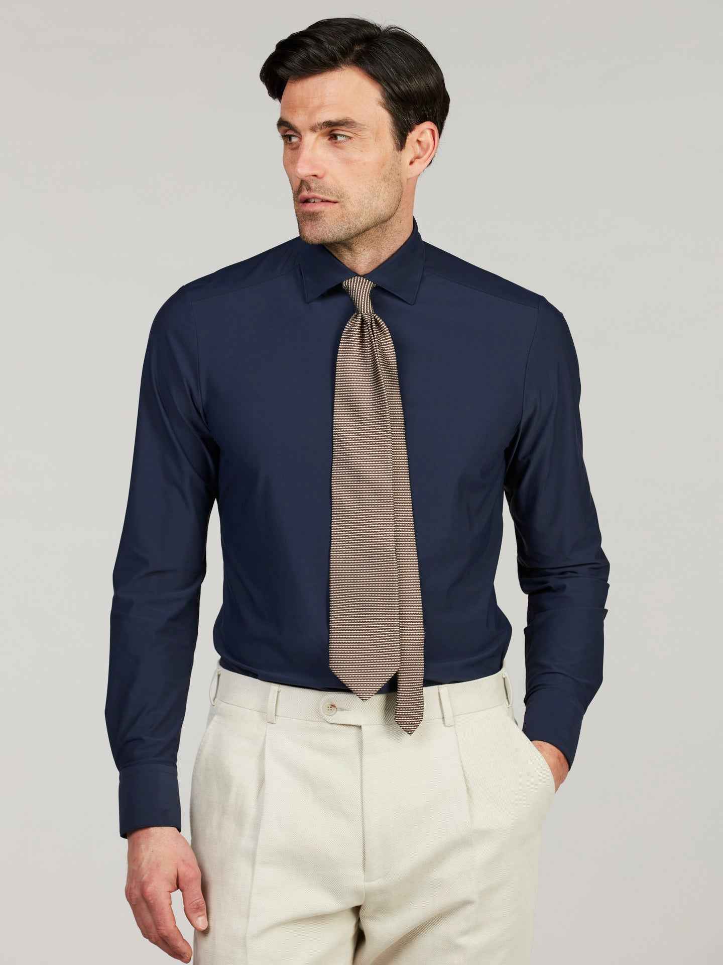 Mörkblå Active Jerseyskjorta