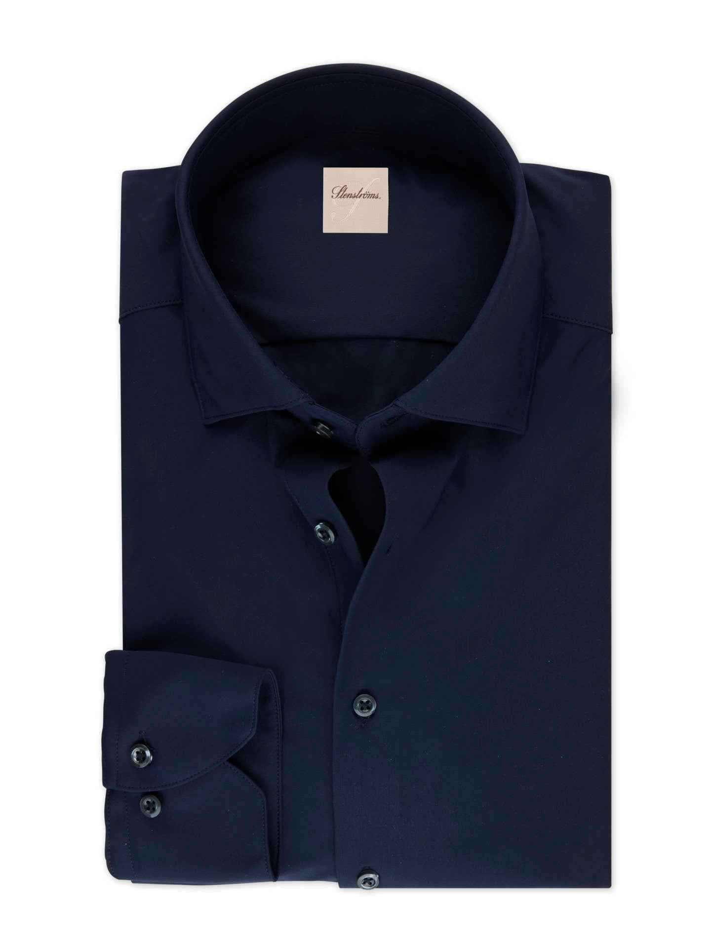 Mörkblå Active Jerseyskjorta - Steströms