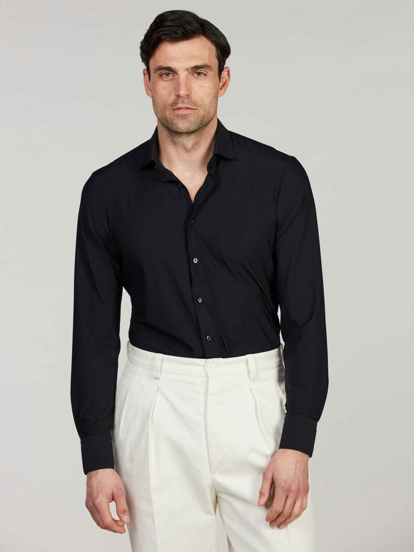 Svart Active Jerseyskjorta