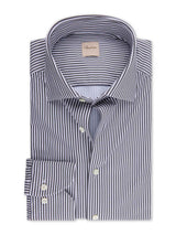 Black Striped Active Jersey Shirt