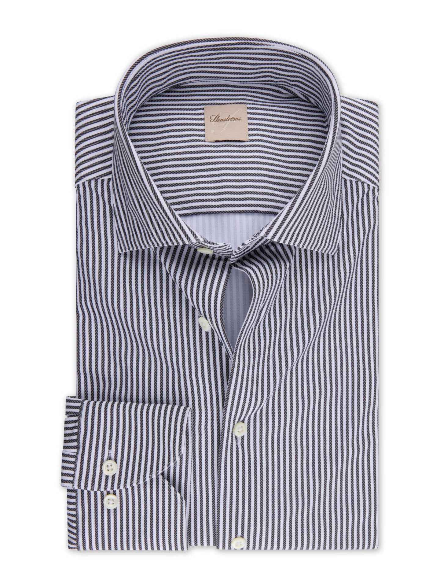 Svart Randig Active Jerseyskjorta