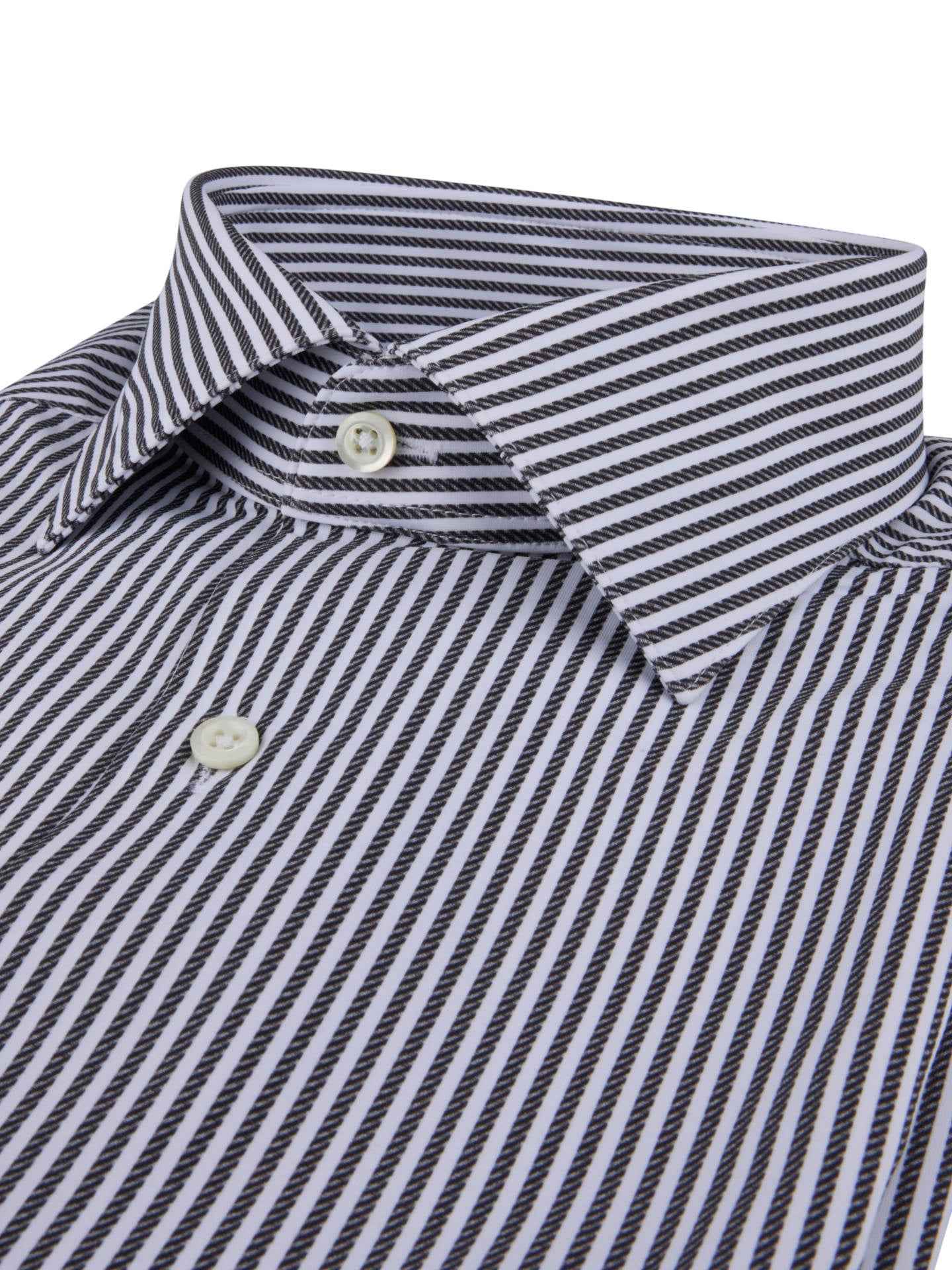 Svart Randig Active Jerseyskjorta