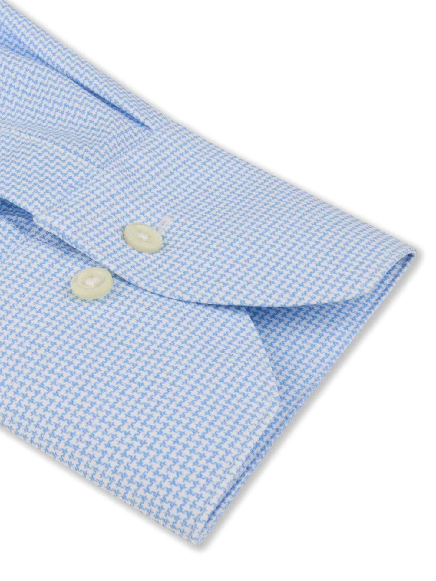 Slimline Mönstrad Jerseyskjorta