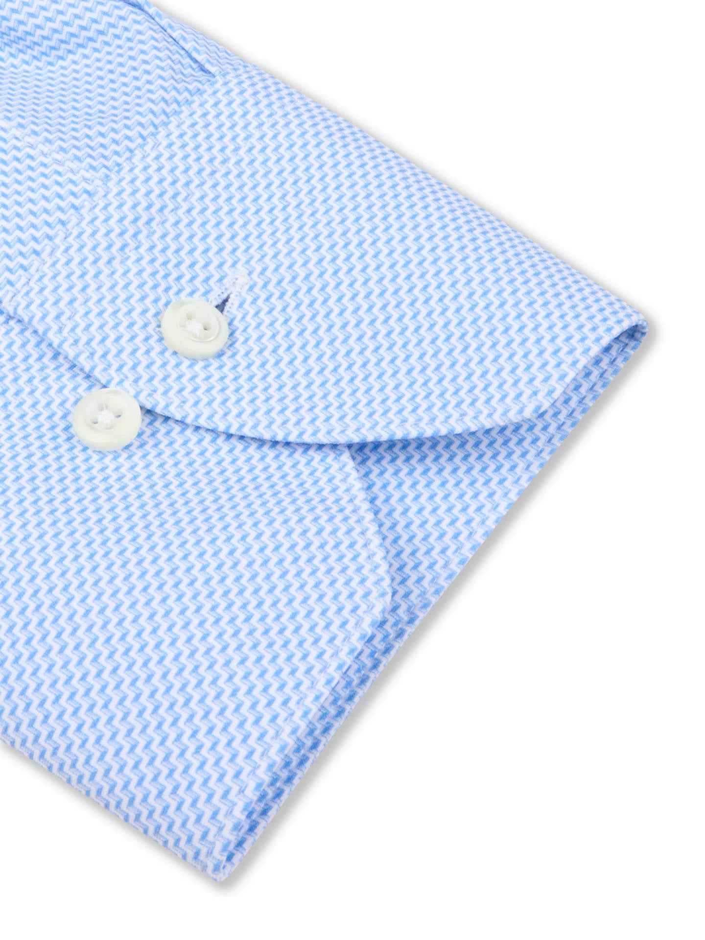 Slimline Mönstrad Active Jerseyskjorta