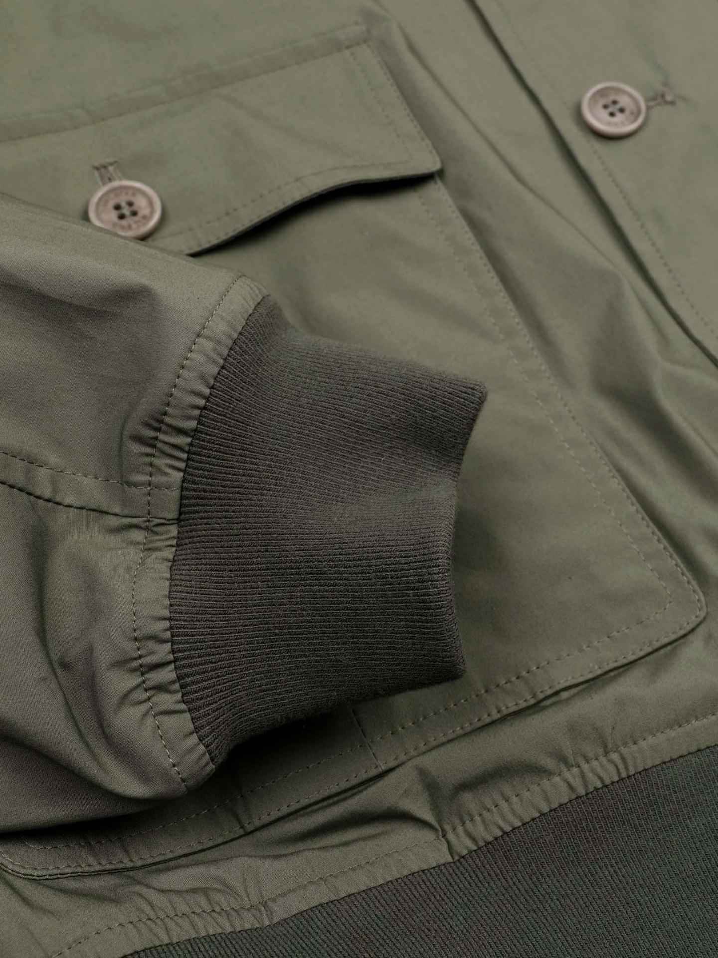 Grön Valstarino Cotton Jacket
