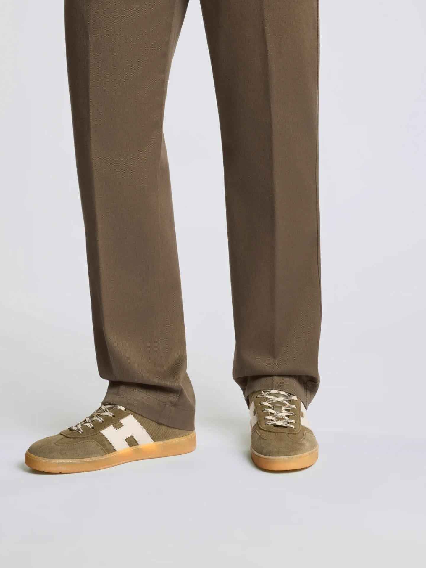 Green Hogan Cool Suede Sneaker