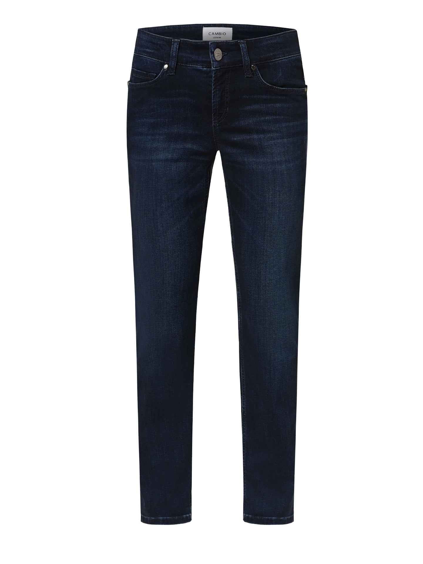 Mörkblå Piper Long Slim Fit Jeans - Cambio
