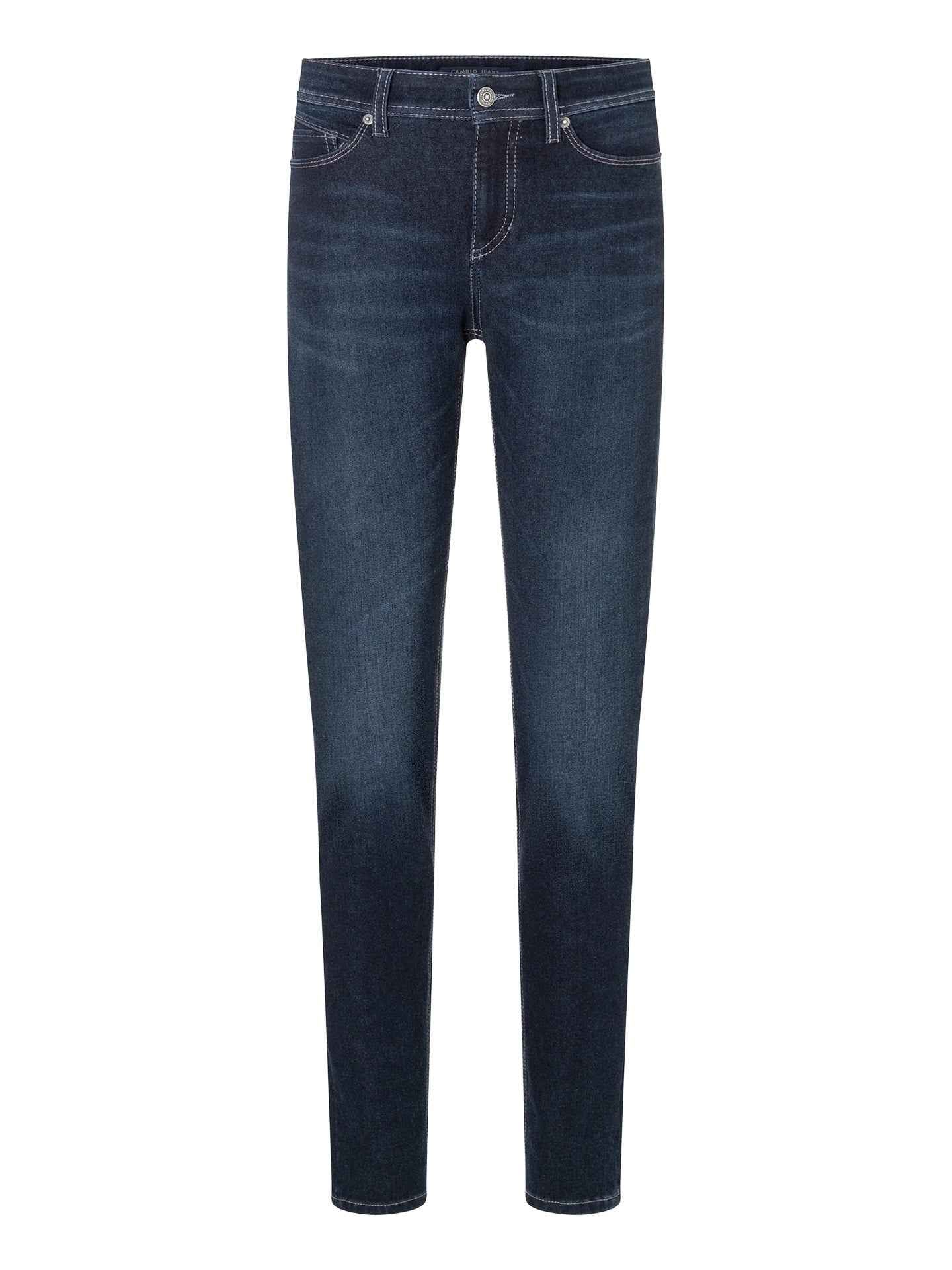 Mörkblå Parla Slim Fit Jeans - Cambio