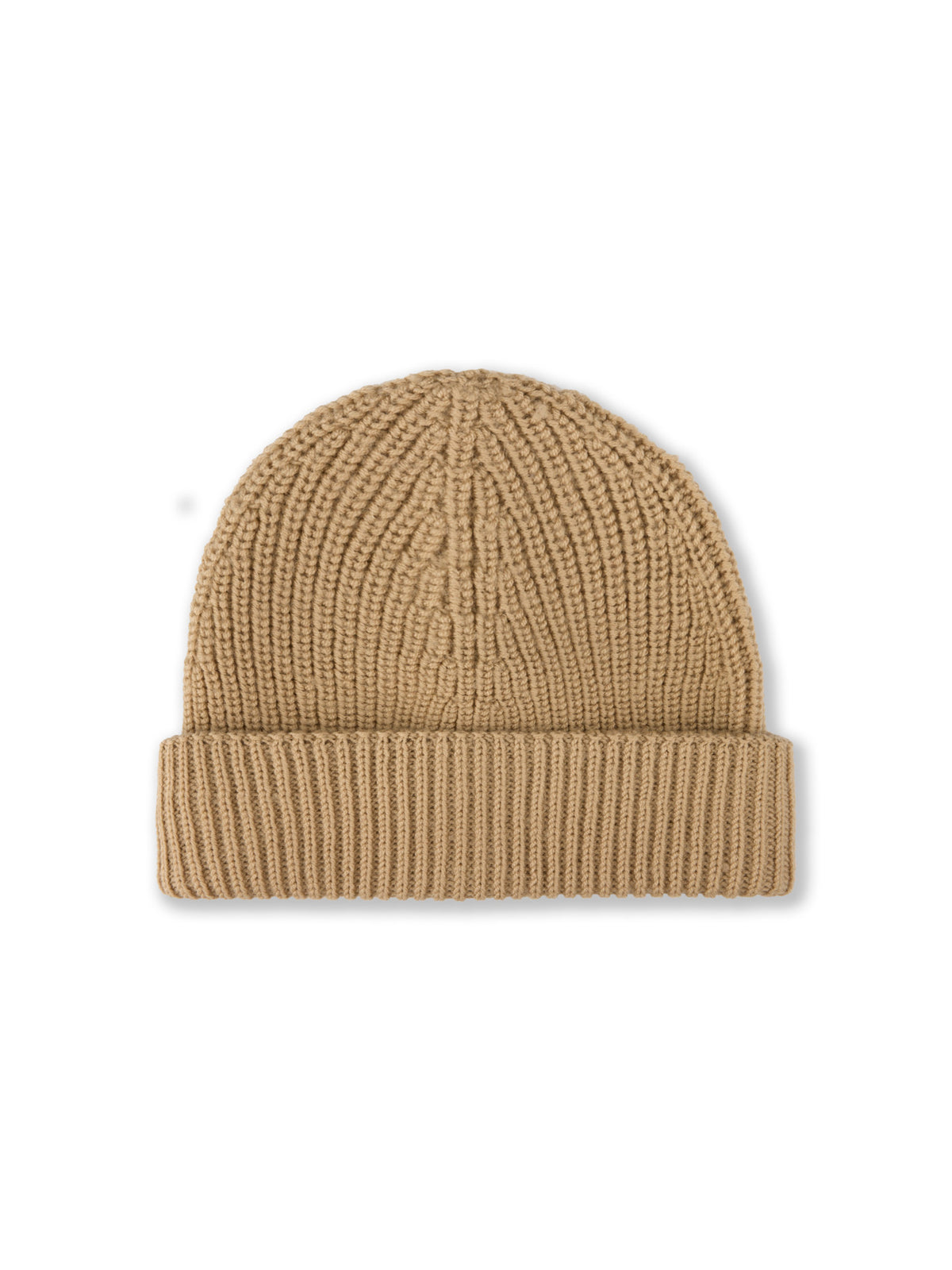Beige Mössa i Merinoull - Stenströms