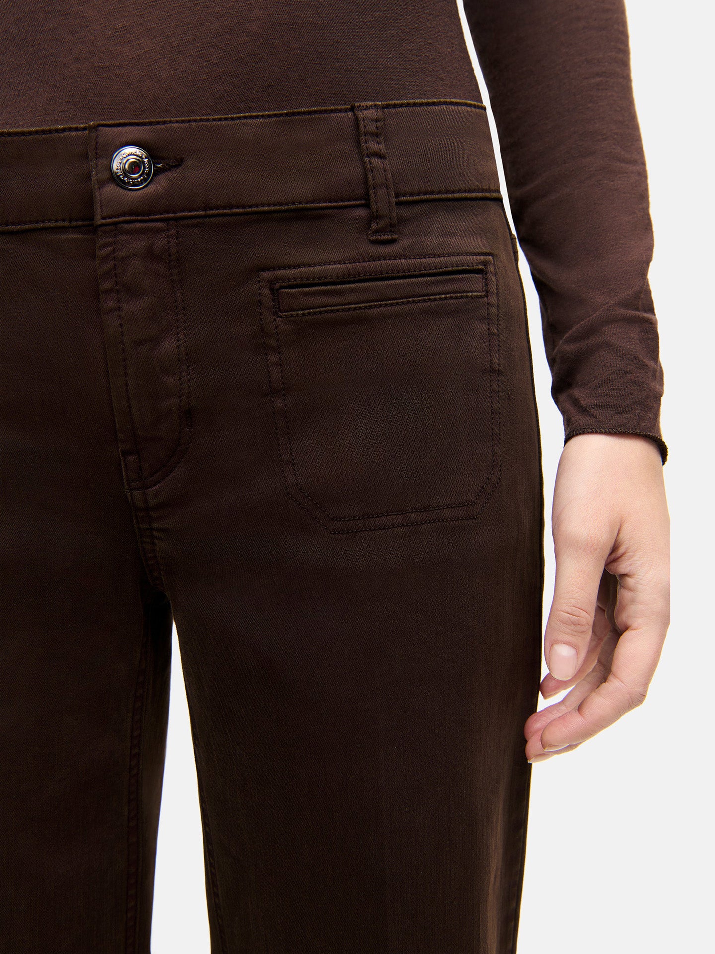 Tess Straight Patch Pocket Jeans - Stenströms Store