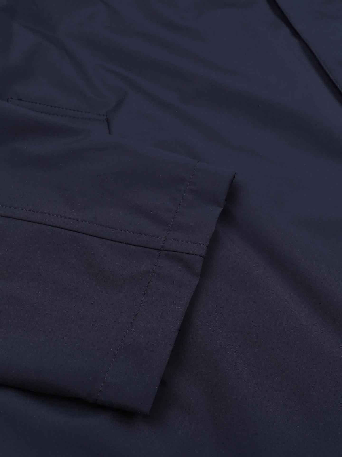 Navy Packable Milano Coat