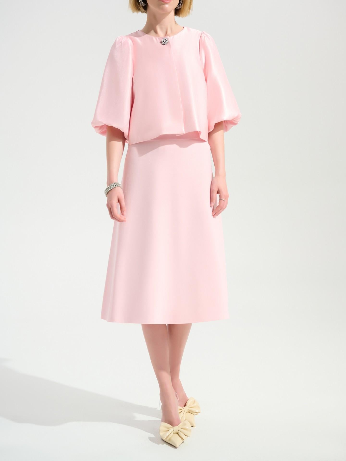 A-linje Kjol i Viskos