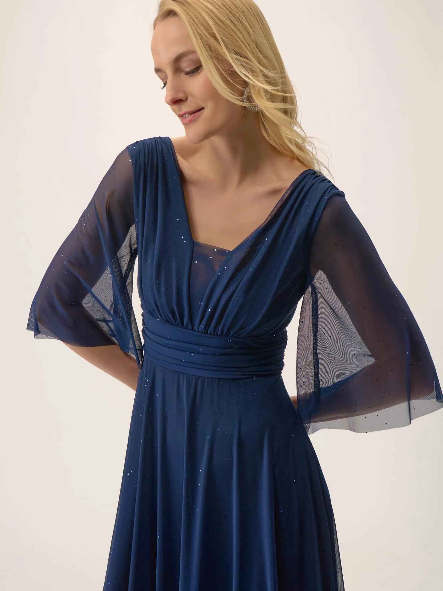 A-linje Mesh Maxiklänning