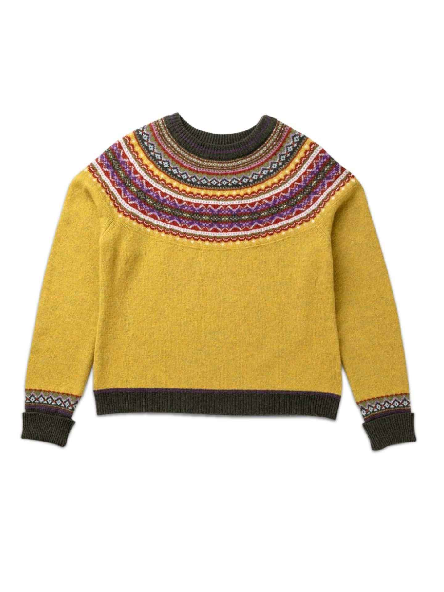 Alpine Fair Isle Short Sweater