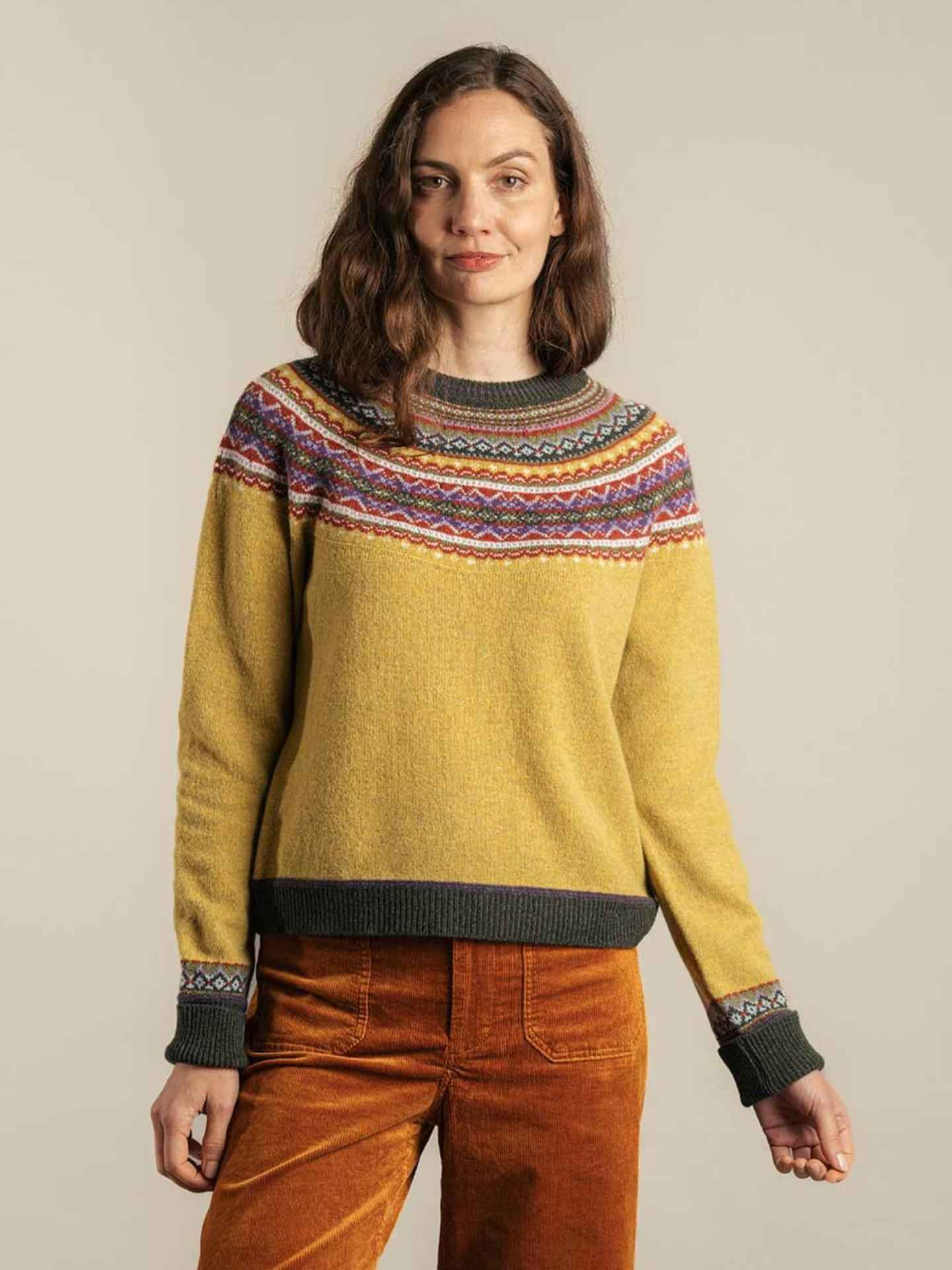 Gul Alpine Fair Isle Short Sweater