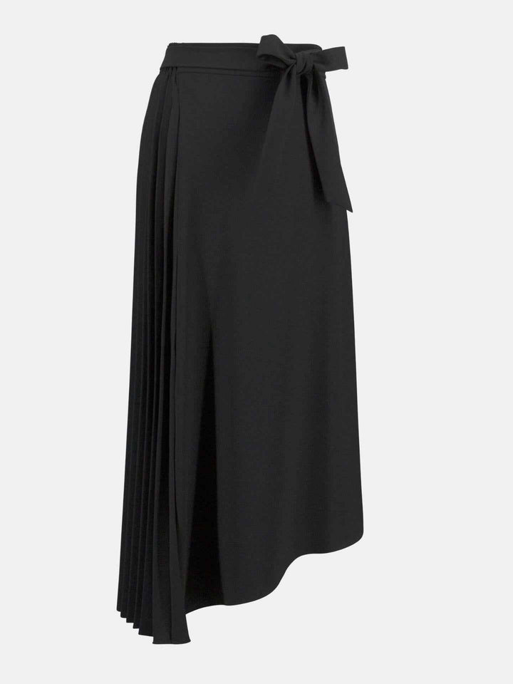 Asymmetrisk Crepe Kjol