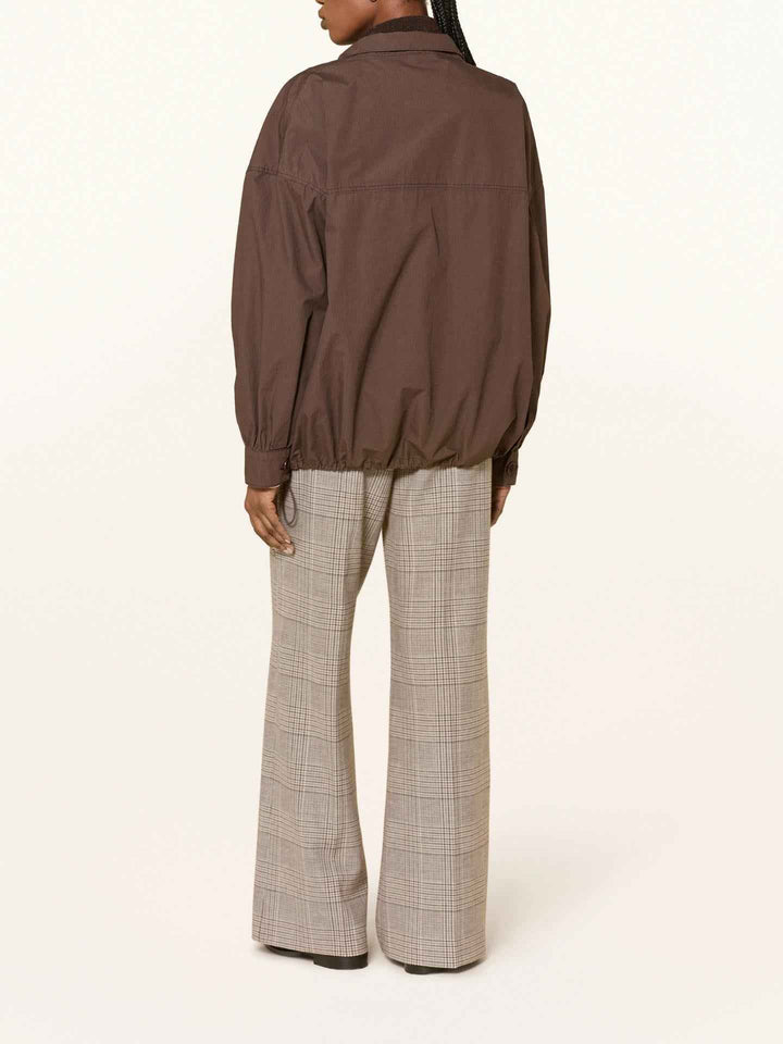 Beige/Brun Rutig Glencheck Marlenebyxor