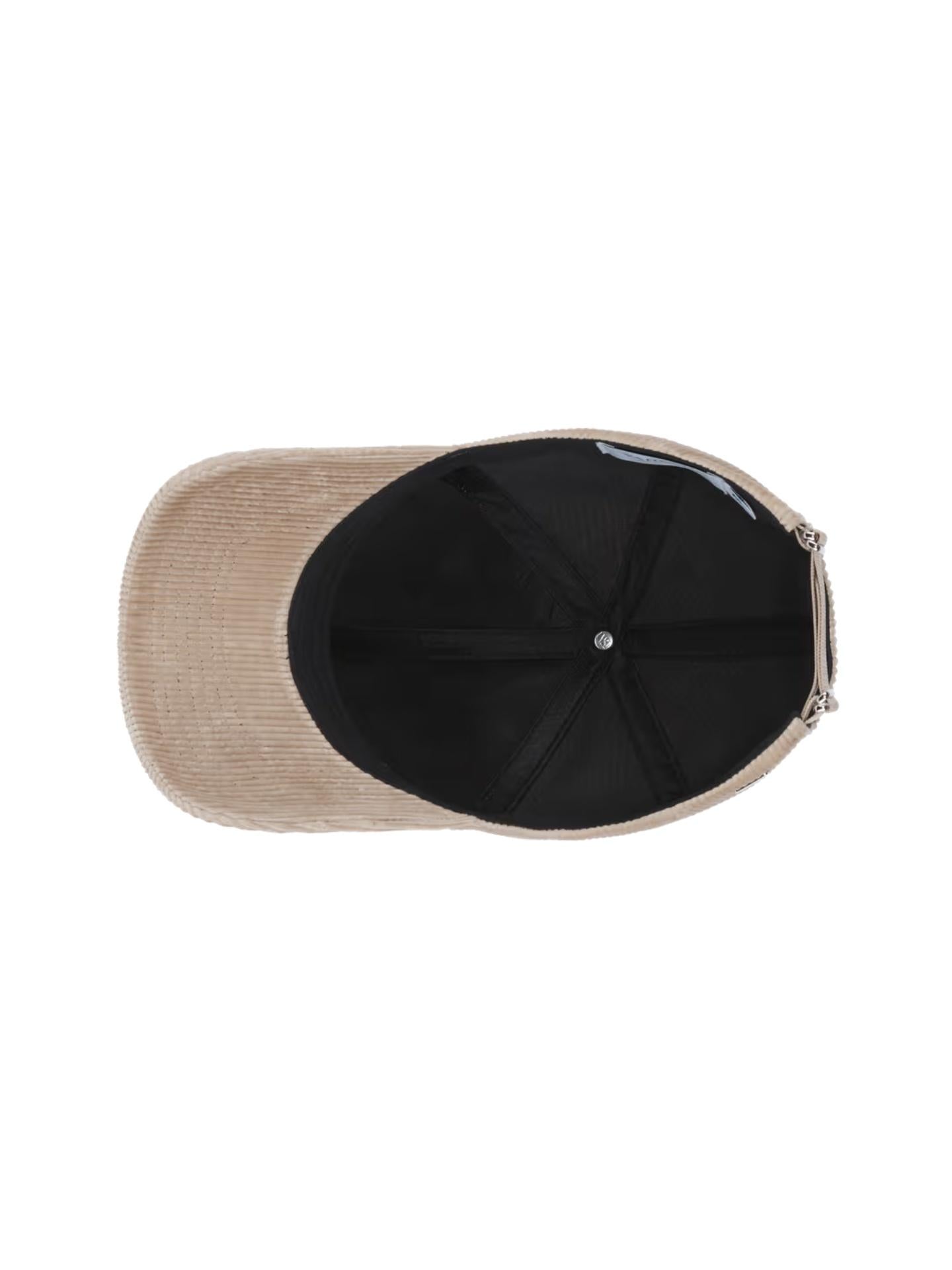 Beige Baseball Cord Keps - Varsity