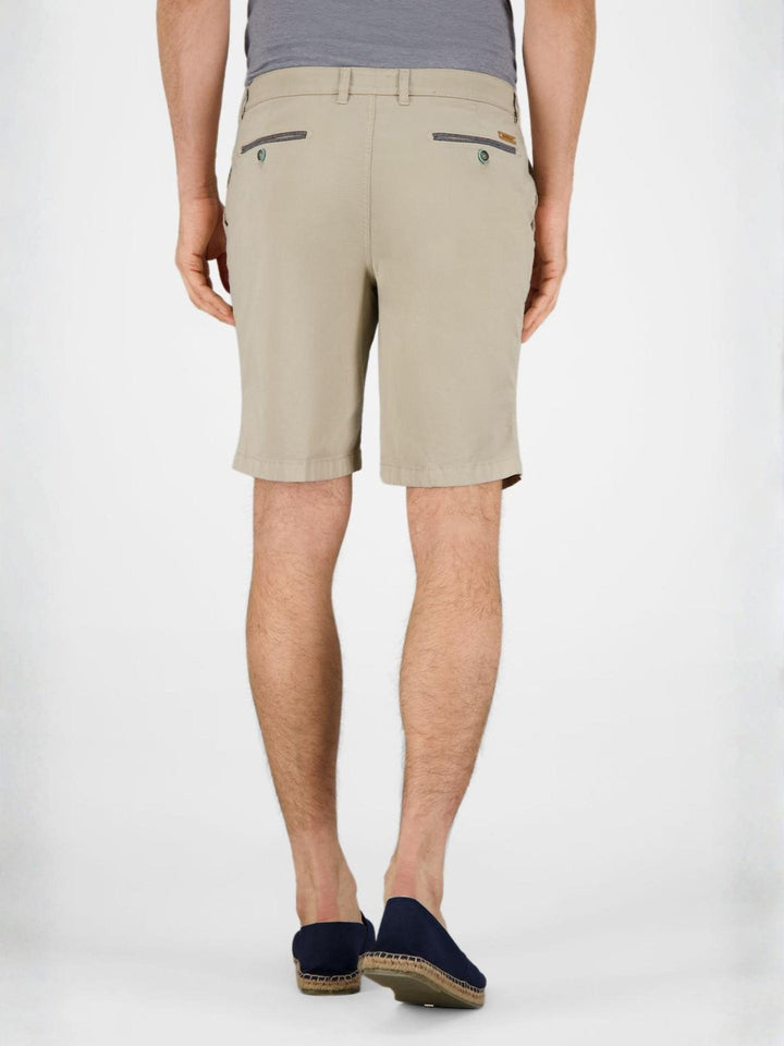 Beige Modern Fit Bermudashorts - Gardeur