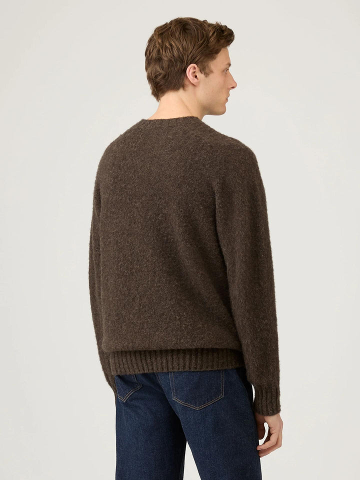 Shetland Crew Neck Jumper - Sunspel