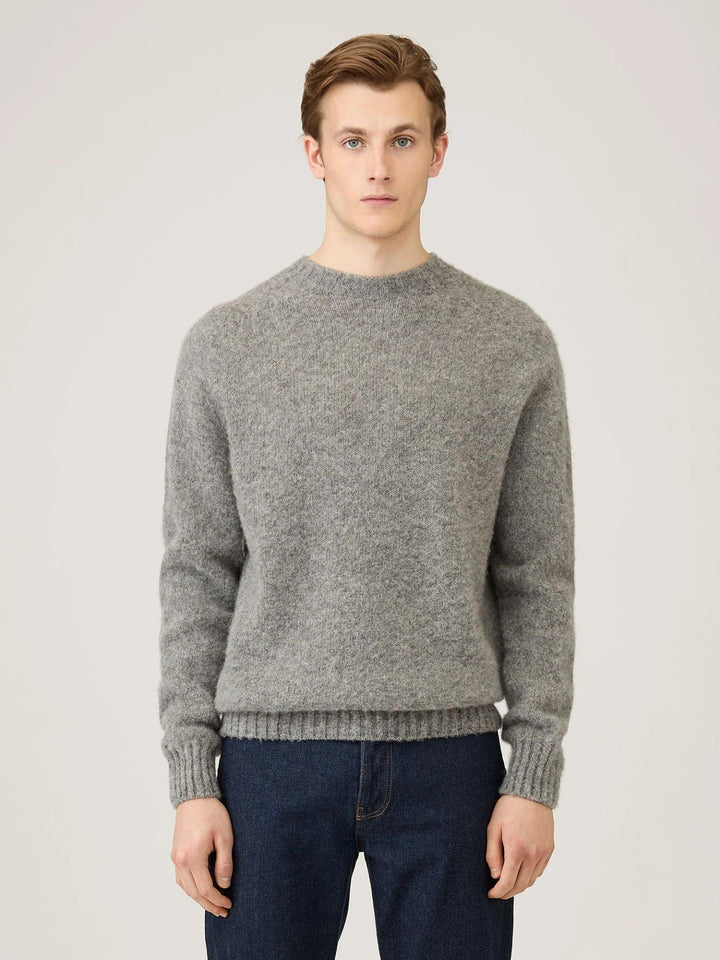 Shetland Crew Neck Jumper - Sunspel