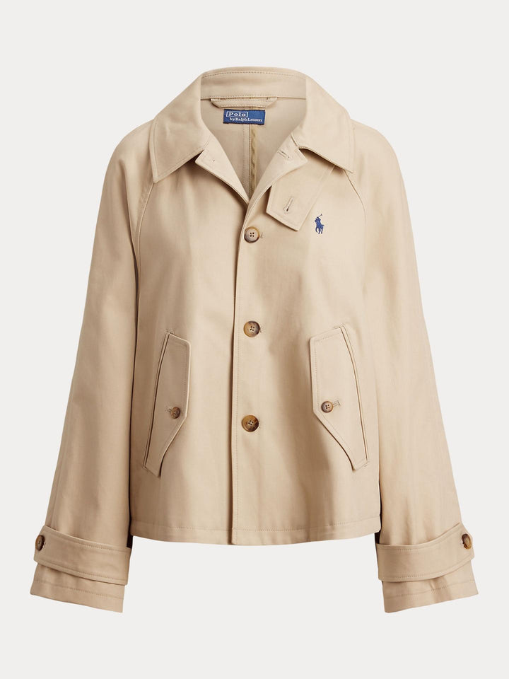 Beige Twill Bomullsjacka - Polo Ralph Lauren