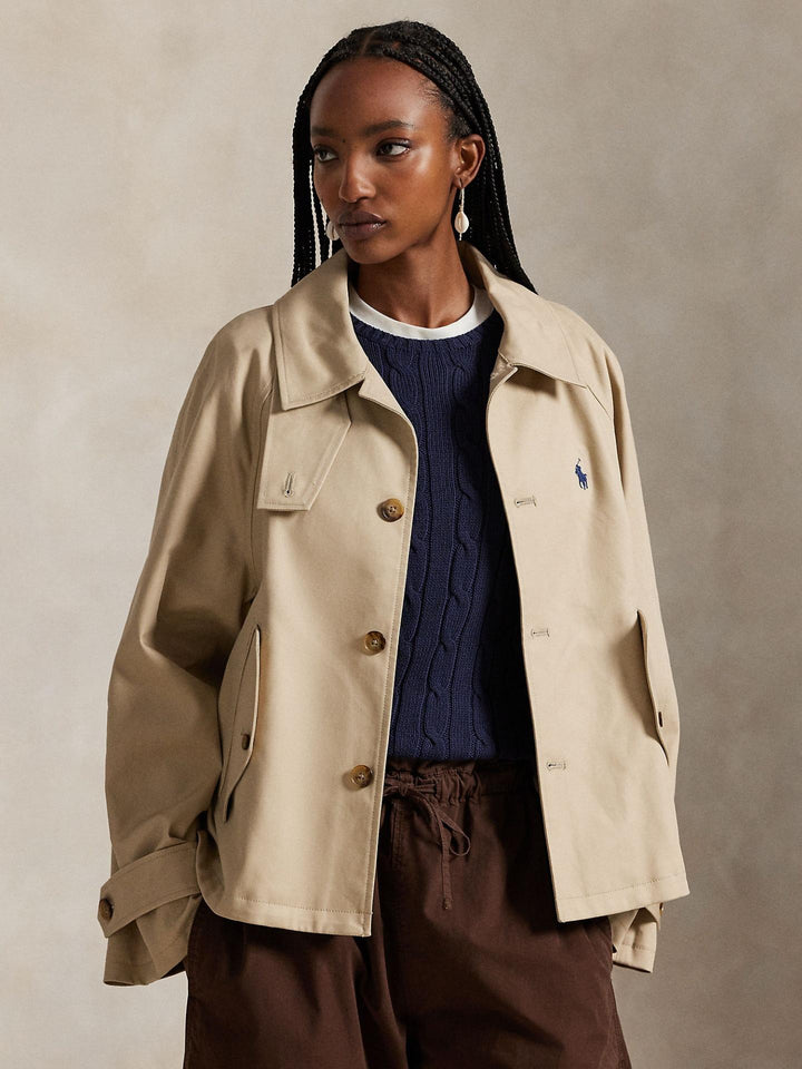Beige Twill Bomullsjacka - Polo Ralph Lauren