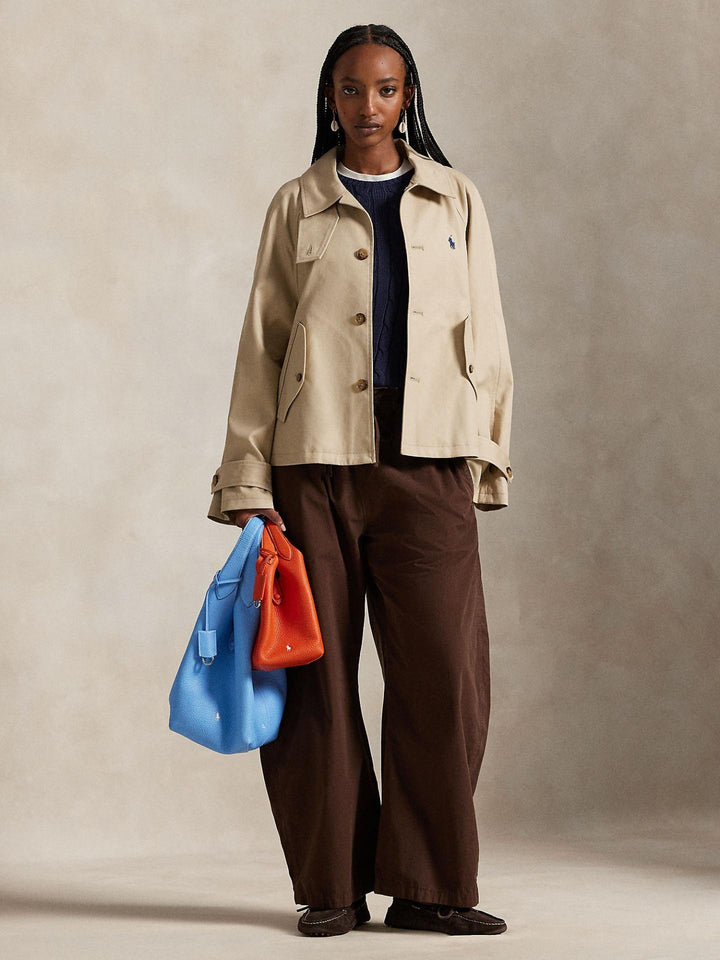 Beige Twill Bomullsjacka - Polo Ralph Lauren