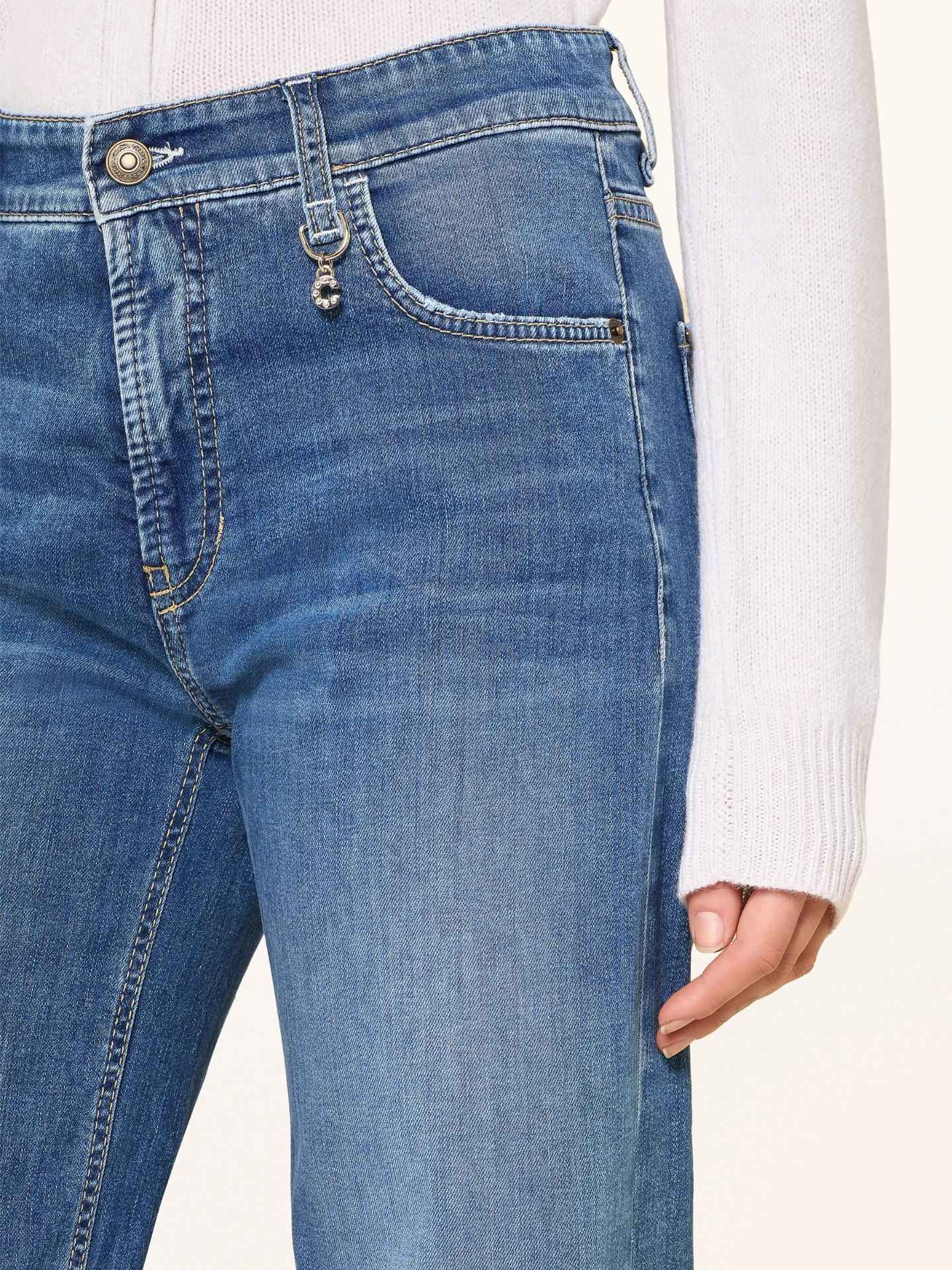 Blå Aimee Palazzo Wide Leg Jeans