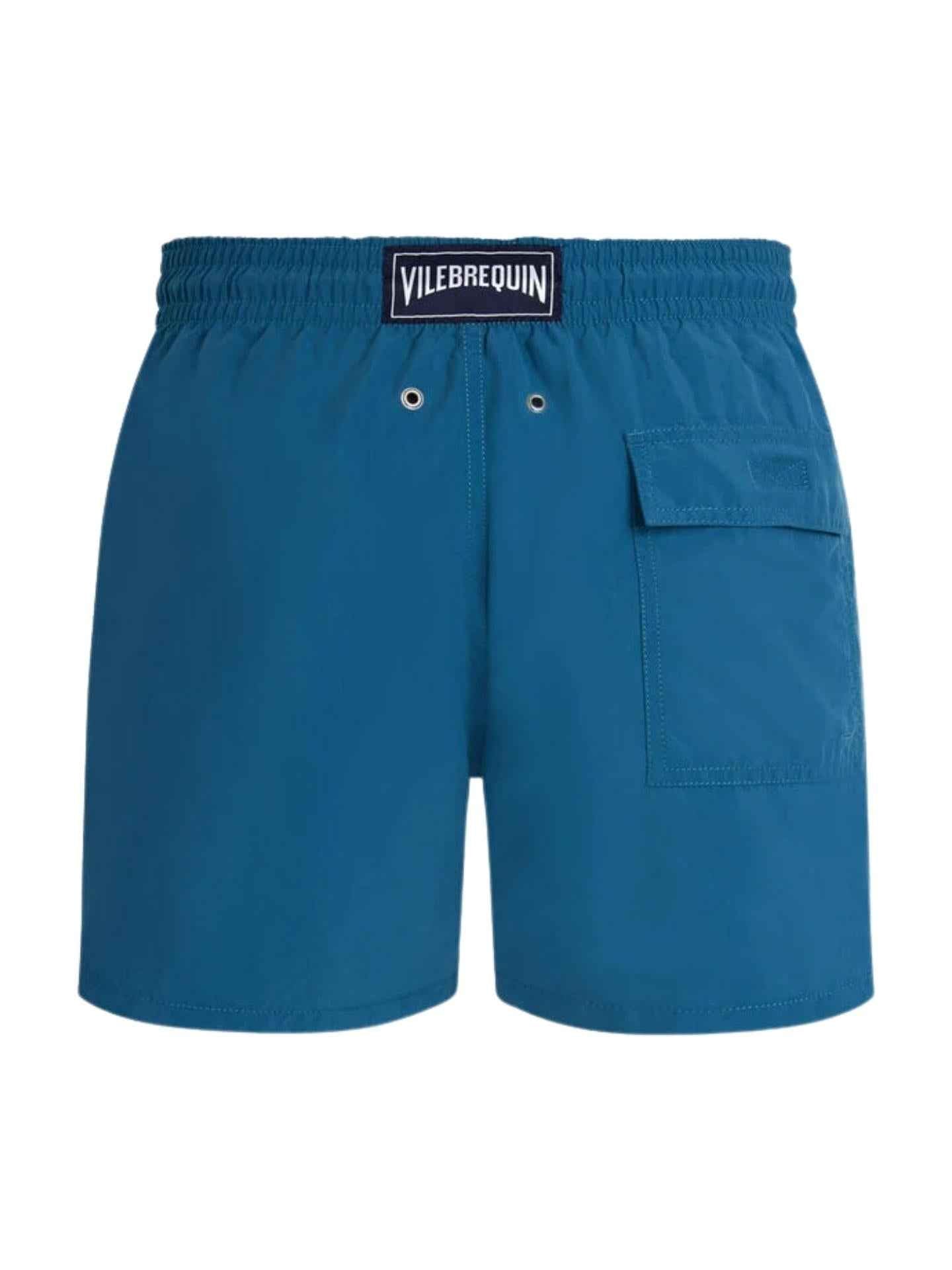 Blå Badshorts Water-reactive Micro Tortues