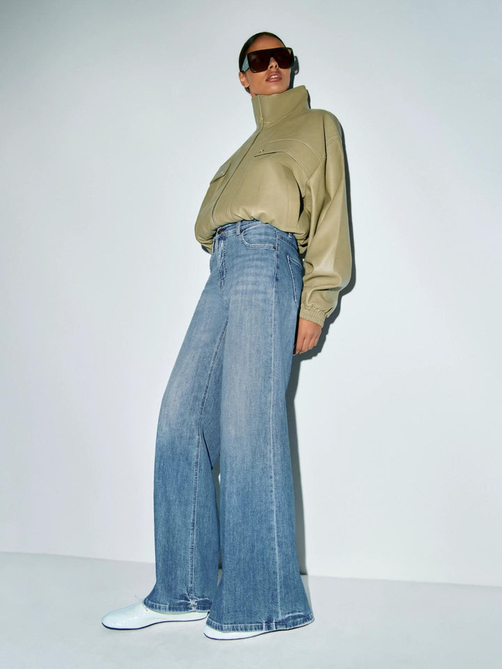 Cambio STUDIO87 - Blå Palazzo Flare Jeans