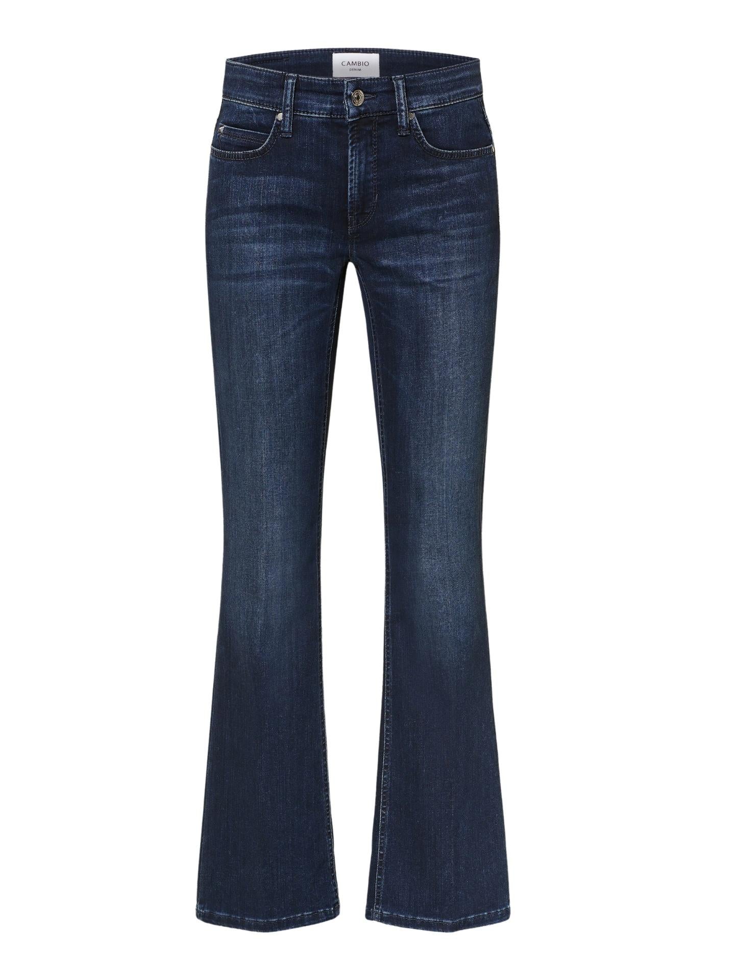 Blå Paris Flare Jeans - Cambio