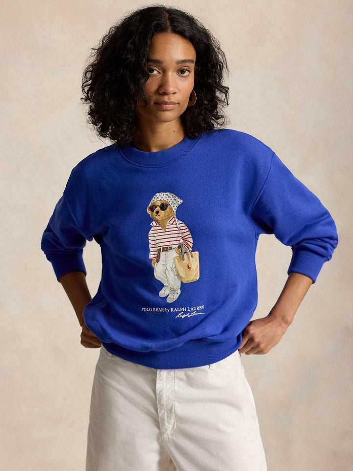 Blå Polo Bear Sweatshirt - Polo Ralph Lauren