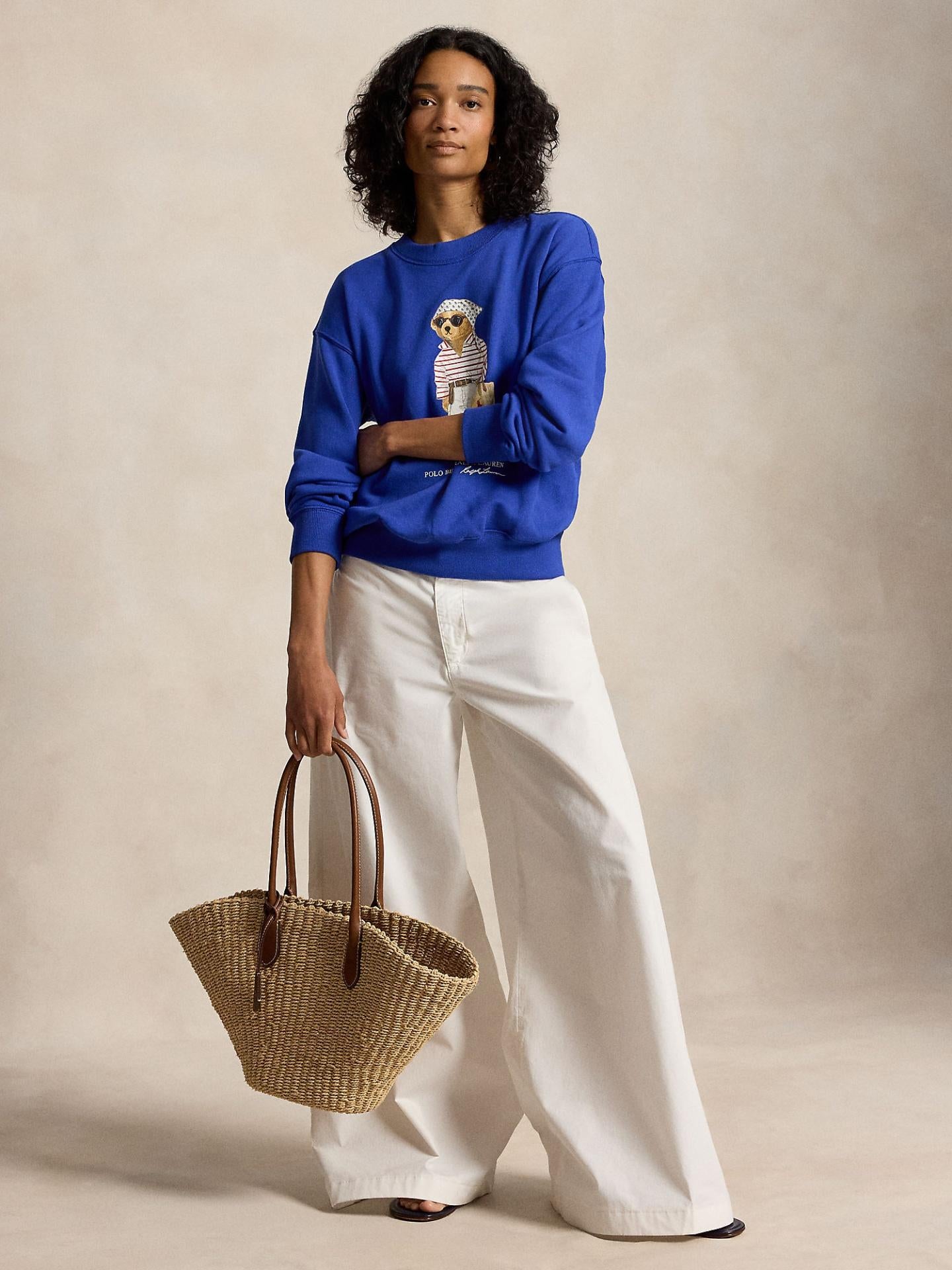 Blå Polo Bear Sweatshirt - Polo Ralph Lauren