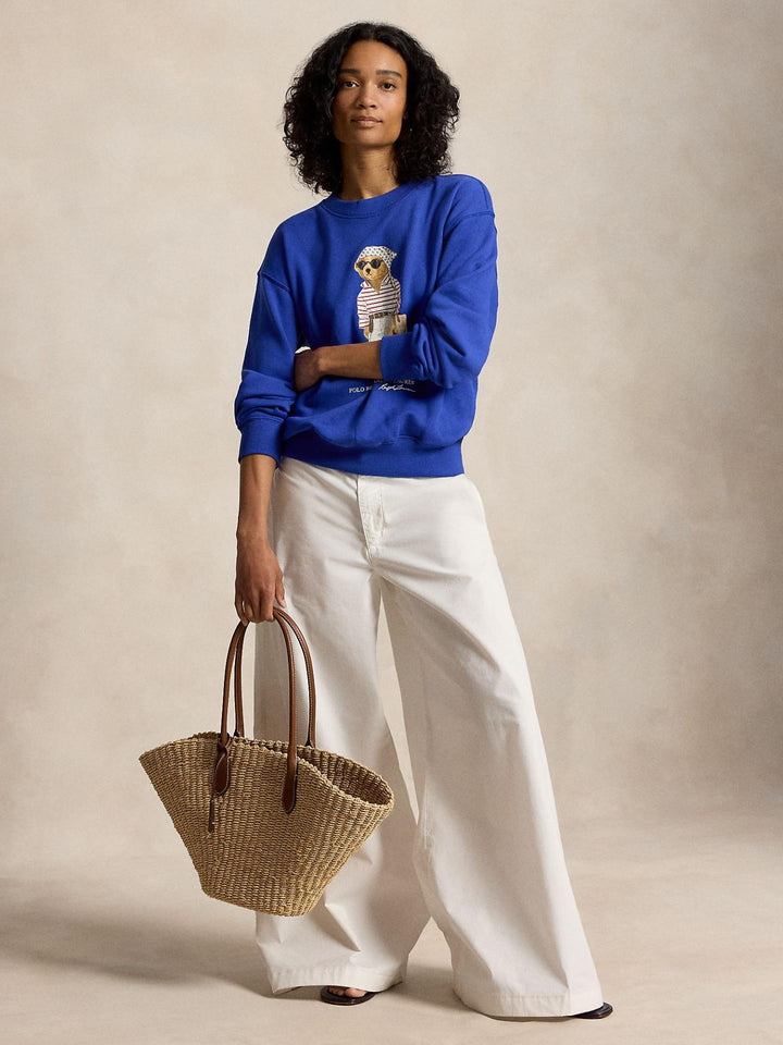 Blå Polo Bear Sweatshirt - Polo Ralph Lauren