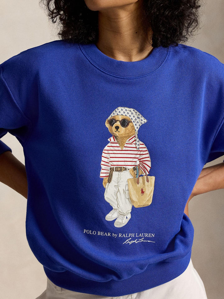 Blå Polo Bear Sweatshirt - Polo Ralph Lauren