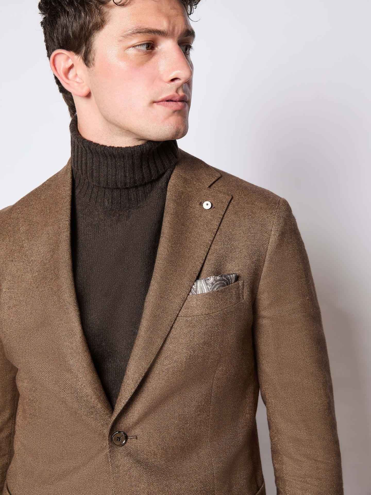 Blazer i Borstad Bomull